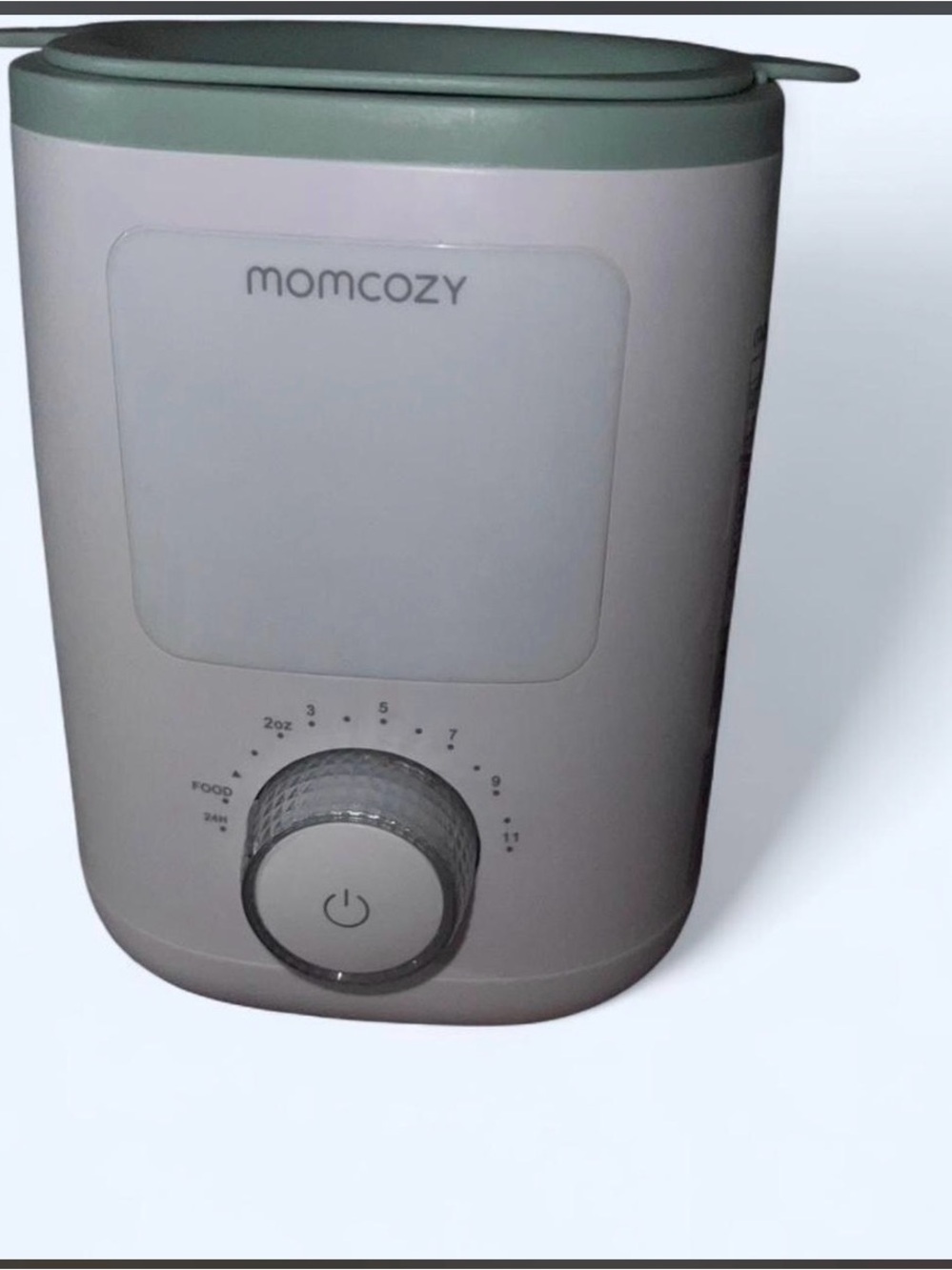 Momcozy Green and White Bottle Warmer and Sterilizer